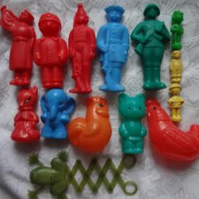 Детские игрушки из пластмассы